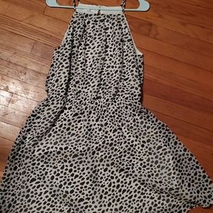 Cheetah print dress